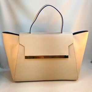 Alberta Di Canio bone handbag XL Italian Leather